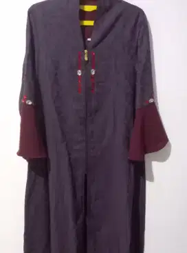 Gamis cantik- maron