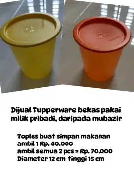 Tupperware second