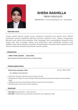 Saya mencari pekerjaan di bidang F&B maupun retail