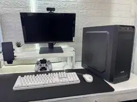 PC AMD RYZEN 5 3400G VGA 2GB RAM 16GB B450M WIFI SSD 256GB SIAP LEMBUR