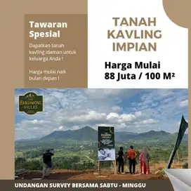Jual tanah kavling dengan harga terjangkau