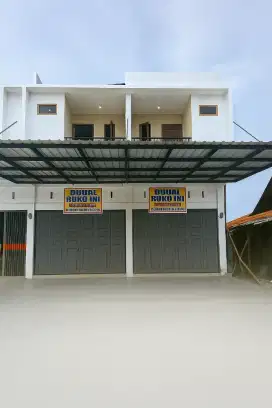 Di jual ruko 2 pintu tanpa sekat banyak bonus