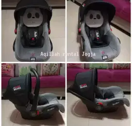 preloved carseat infat cocollate