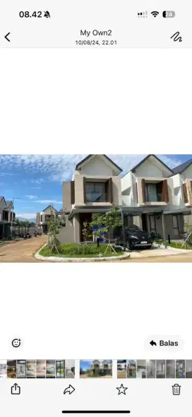 For rent Rumah batu podomoro park bandung 3+1 bed  sewa