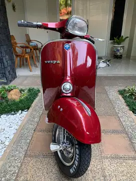 Vespa Sprint Veloce 1978 Merah Surat Lengkap Jakarta