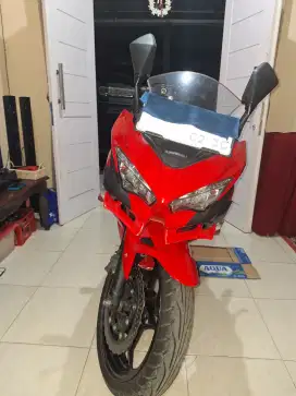 Jual motor kawasaki ninja 250fi thn 2018