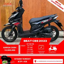 BEAT CBS 2023 DP RENDAH CUKUP 500RB PROSES CEPAT