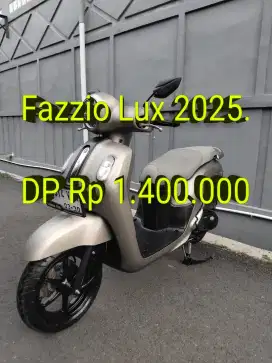 Fazzio Lux 2025. Pajak Panjang. Simpanan. Like New. Cash/Kredit/TT