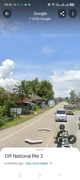 Jual cepat tanah nempel jln nasional dpn hotel Aman