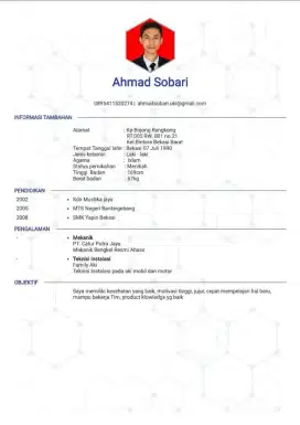 Info Lokernya Pak/Ibu