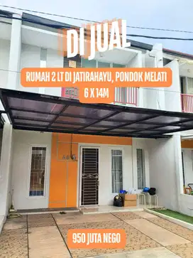 Rumah 2 lantai bebas banjir, selangkah ke Jaktim