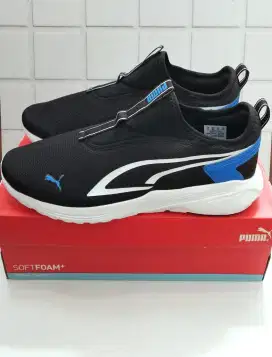 Jual sepatu slip on puma hitam size 42