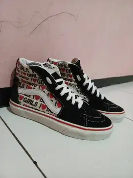 Vans Sk8 Hi Heart Lace up size 36,5 fit to 37 (23cm)