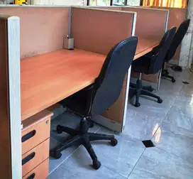 Meja Kerja Knock Down Praktis & Modern