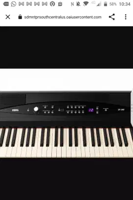 Digital Piano Korg SP280 second 2023 rumahan sangat terawat lengkap