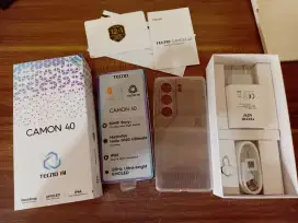 Tecno camon 40 8/256 like new