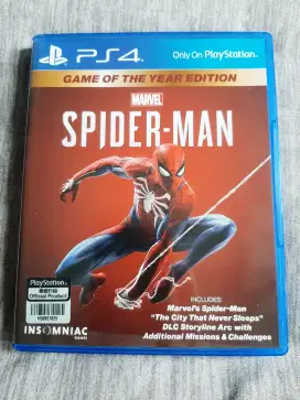 JUAL MARVEL'S SPIDER-MAN GAME OF THE YEAR EDITION PS4 - PRE OWNED