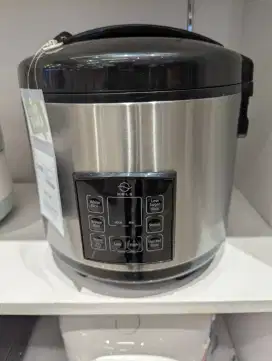 KELS LOW SUGAR RICE COOKER 5L SILVER