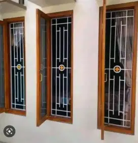 Bengkel las Lampung tralis kanopi pintu pagar gerbang tangga