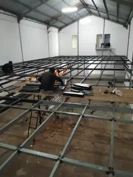 Tukang las kontruksi baja berat wf h bim