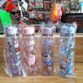 Mainan anak botol minum labubu