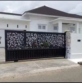 Bengkel las Lampung tralis kanopi pintu pagar gerbang tangga