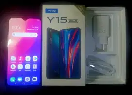 Vivo Y15  4 64  Mulus  Full Set  Resmi Vivo