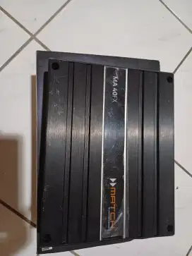 Power 4 ch match MA 40 FX