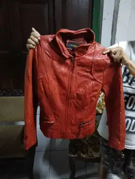 Jaket asli kulit
