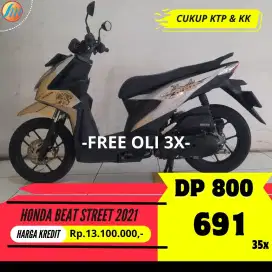 HONDA BEAT STREET 2021 KREDIT DP CUMA 800RIBU ANGSURAN SANGAT RINGAN