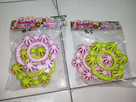 Mainan anak baby rattles kerincing isi 2