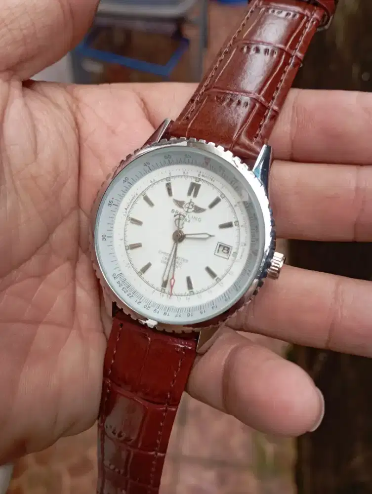 Jam tangan Bretling otomatis normal mulus