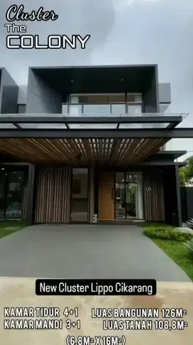 Rumah Mewah Di Lippo Cikarang, The Colony Waterfront