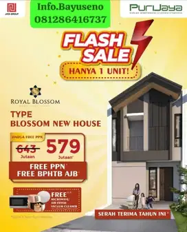 cluster royal Batavia blossom bebas banjir free biaya surat