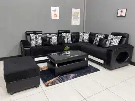 Promo sofa puk komplit aksesoris