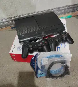 PS3 PS 3 PLAYSTATION 3 SUPERSLIM 320GB MULUS LIKENEW SECOND BISA TT