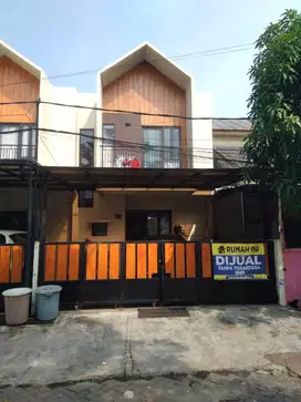Di jual rumah cantik scandinavian siap huni dalam perumahan