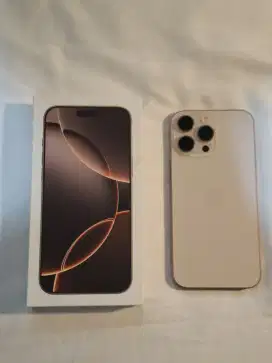 Iphone 16 PM desest Titanium [ ex ibox / BH 100 % ]