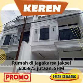 Jual rumah murah di Jagakarsa Jaksel akses mobil pruis