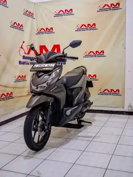 Km rendah Km 8 Ribu Honda Beat Deluxe tahun 2023 biru doff