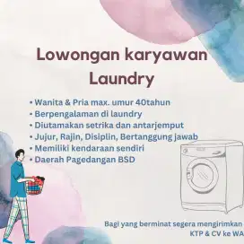 Karyawan Laundry