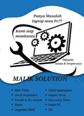 Jasa Servis Komputer dan Laptop.