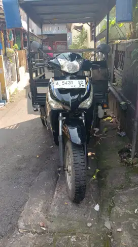 Viar karya Beat matic 2023 warna hitam plus variasi