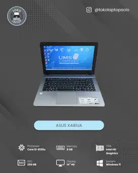 ASUS X441U i3-8130U  RAM 8GB SSD 256GB