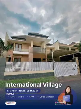 DIJUAL Rumah Komersial dkt Gwalk Raya International Village Citraland