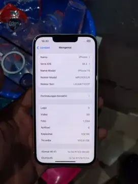 Iphone 14 128Gb Like new btre 96 (Wifi only/simlock) bs TT