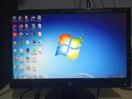 Komputer Fullset Monitor HP 19ka dan CPU Lenovo i5