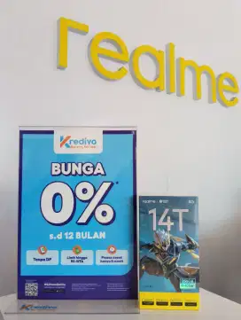 Realme 14T bisa kredit pakek kredivo bunga 0