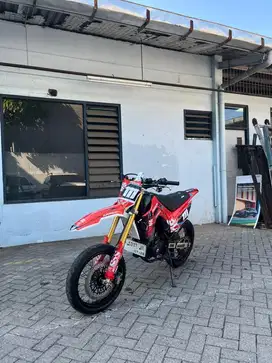 dijual CRF150L tahun 2018 modif supermoto
