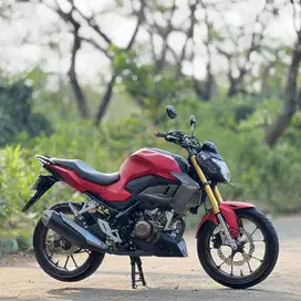 HONDA NEW CB150R MERAH DOFF 2022 KM 11K PAJAK ON KAYAK BARU